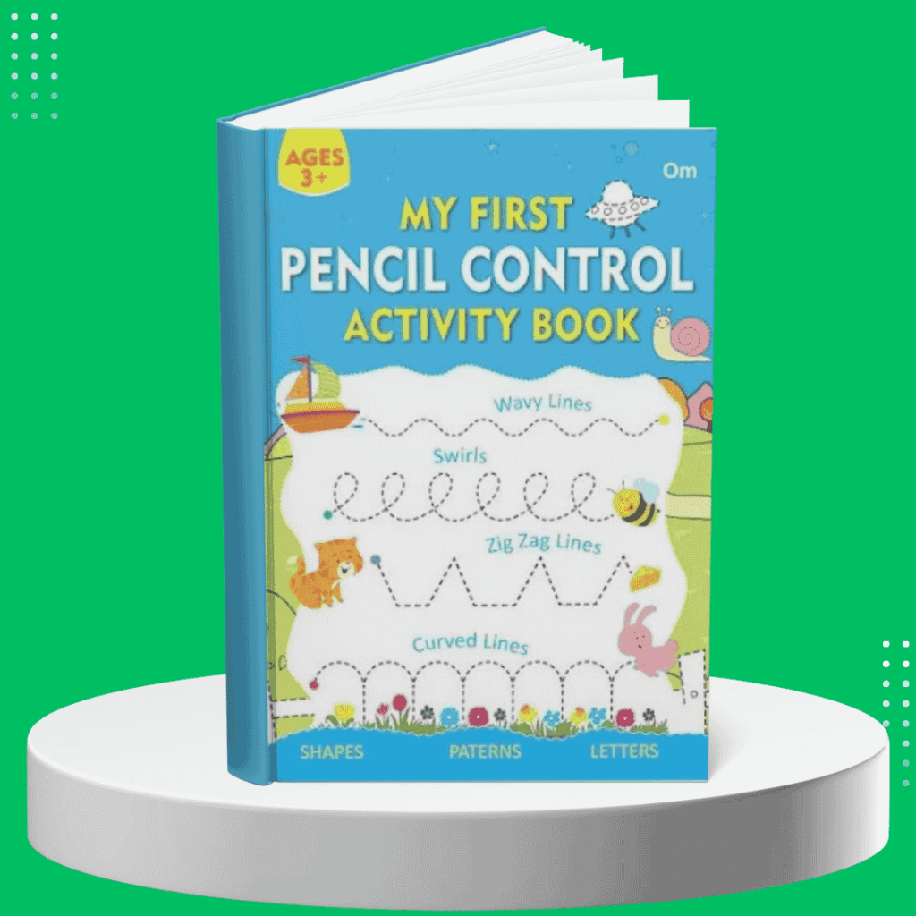 My First Pencil Control Activity Book Shapes Patterns Letters