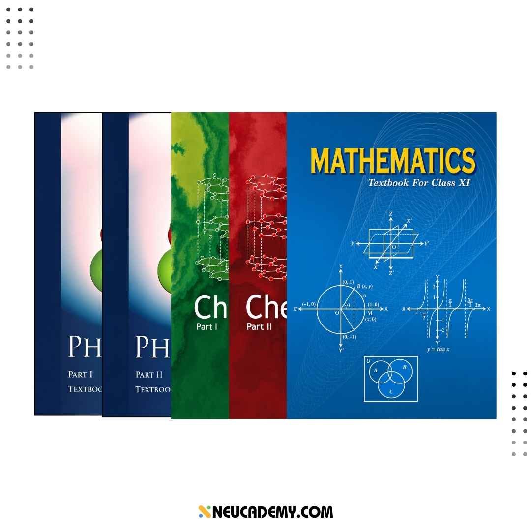 NCERT Physics Chemistry Mathematics (PCM) Textbook for Class 11 Combo