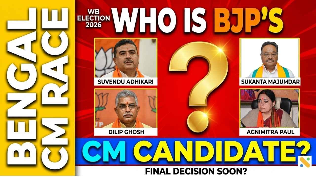 Who is cm candidate from bjp in west bengal 2026