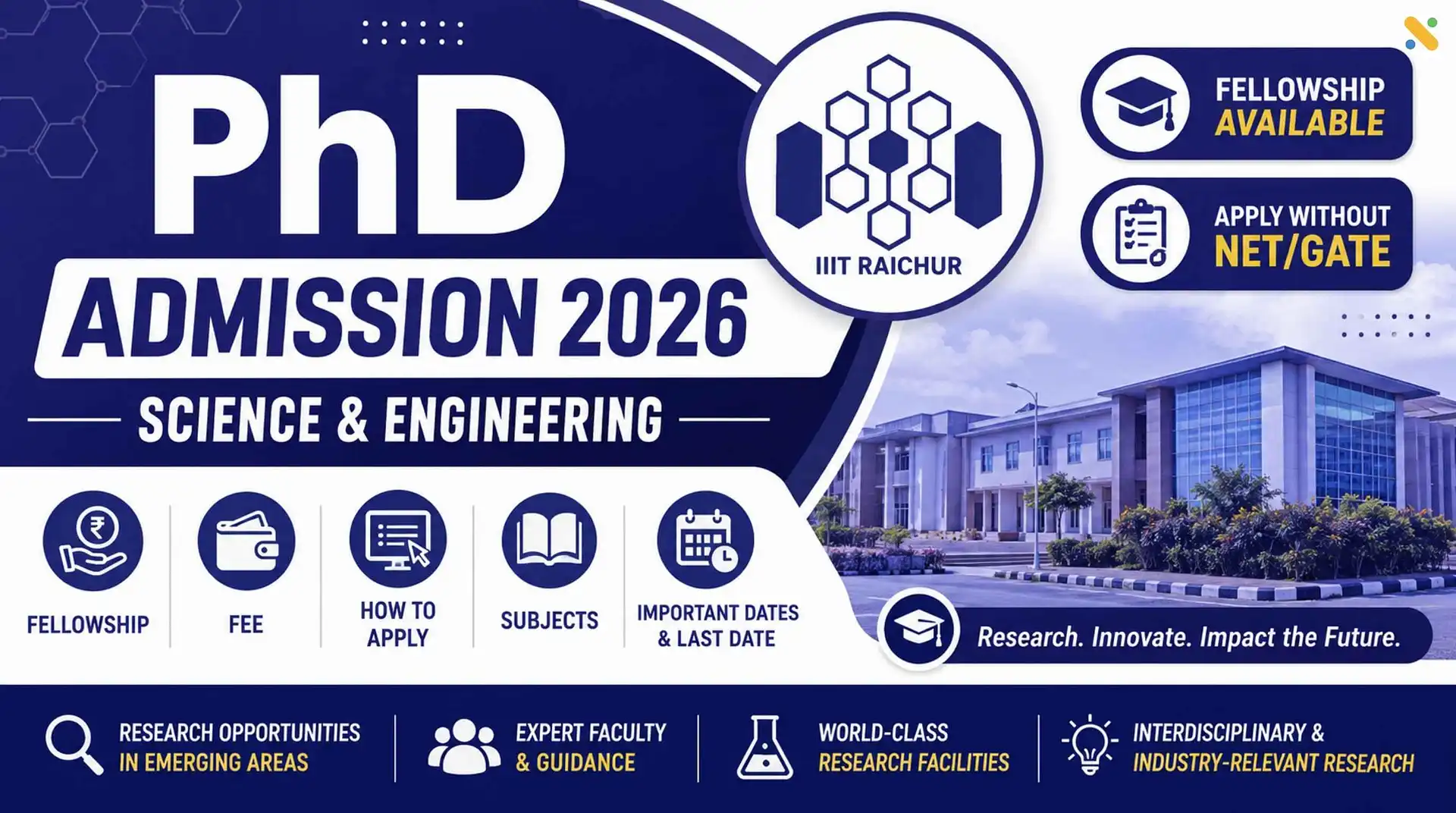 IIIT Raichur PhD Admission 2026 (Winter)