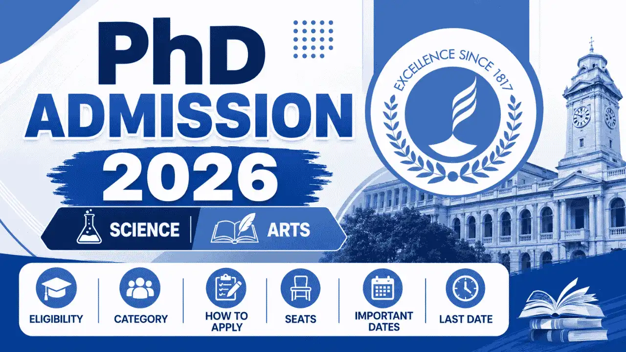 Presidency University (PU) PhD Admission 2026-2027 (Odd Cycle)