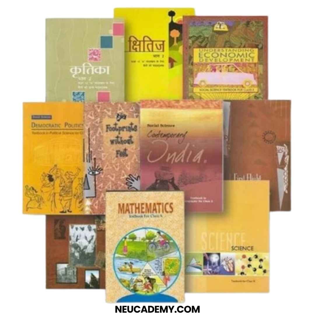 CBSE NCERT Class 10 Complete Book Set (All Subjects) Combo Latest Edition