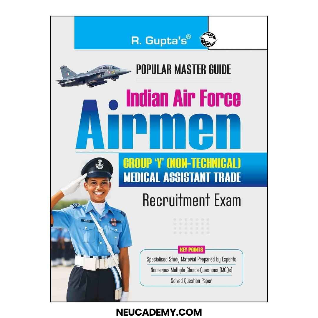 Indian Air Force Airmen Group Y (Non-Technical) Medical Assistant Recruitment Exam Guide - English
