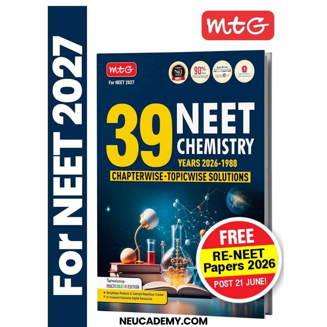 MTG NEET Chemistry PYQ with Chapterwise Topicwise Solutions for 2027