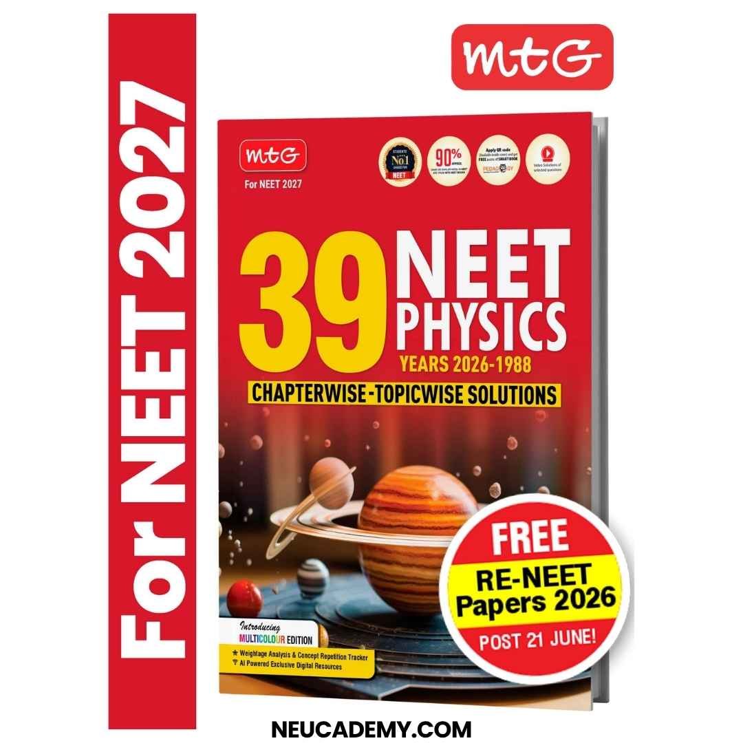 MTG NEET Physics PYQ with Chapterwise Topicwise Solutions for 2027