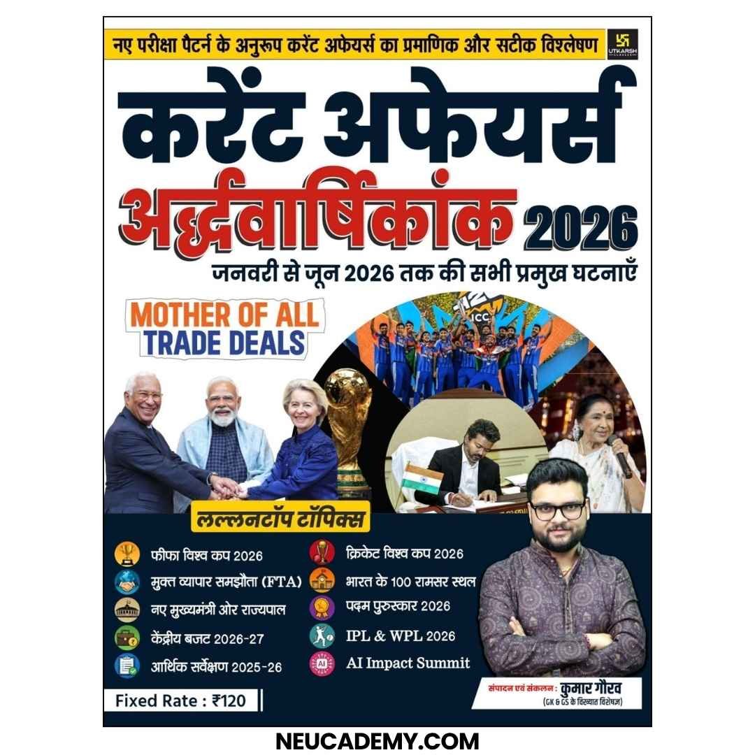 Utkarsh current affairs Jan Jun 2026