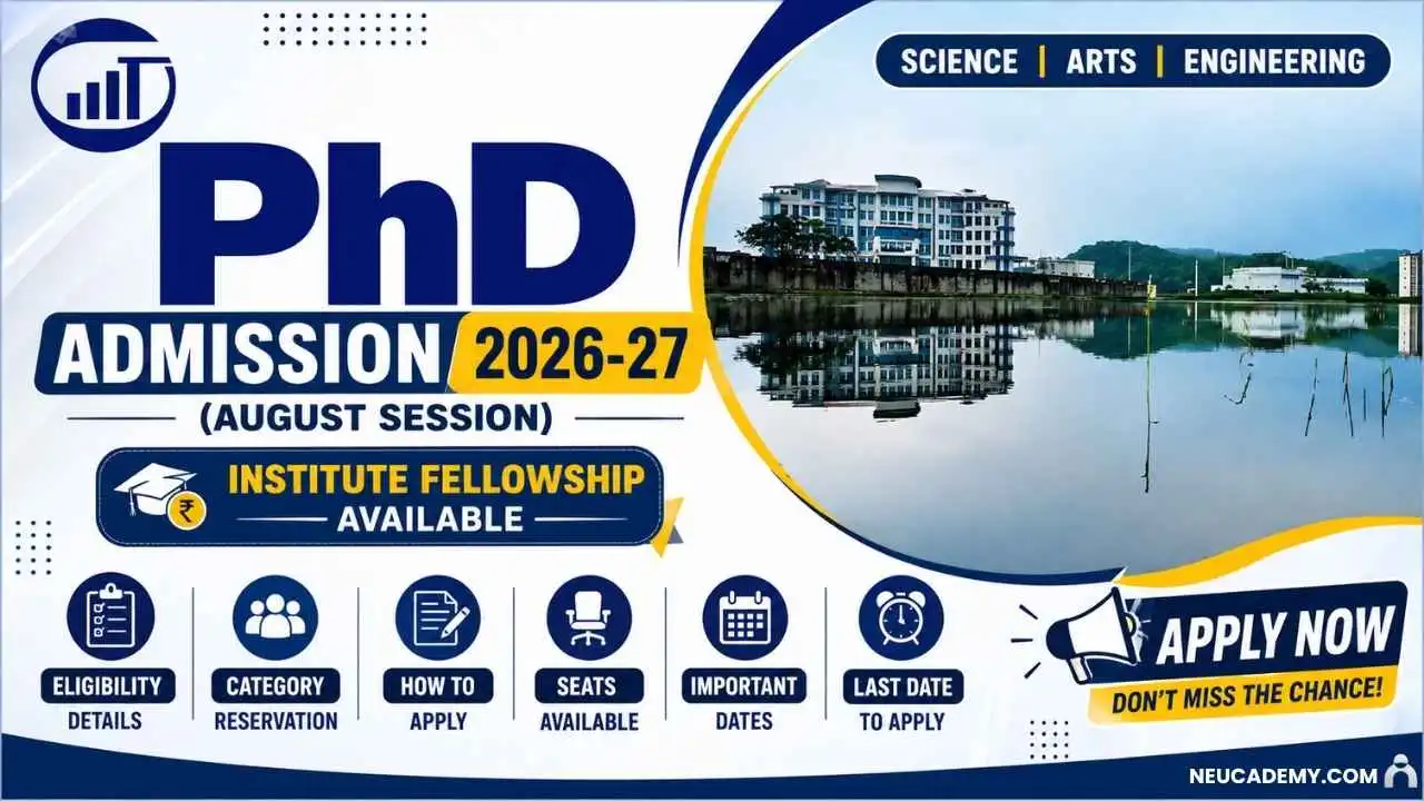 IIIT Guwahati PhD Admission 2026 (August)