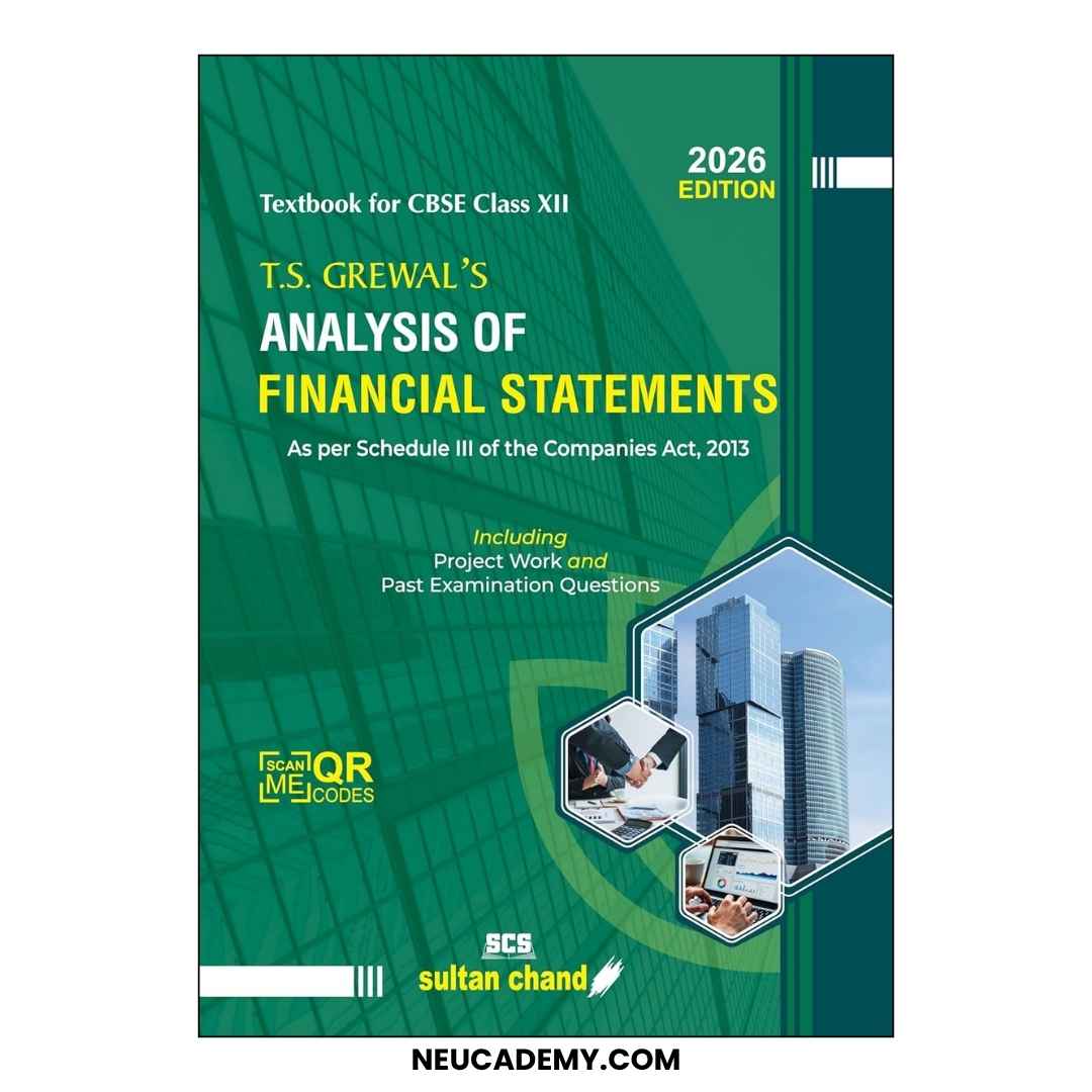 T.S. Grewals Analysis of Financial Statements Textbook for CBSE Class 12 2026