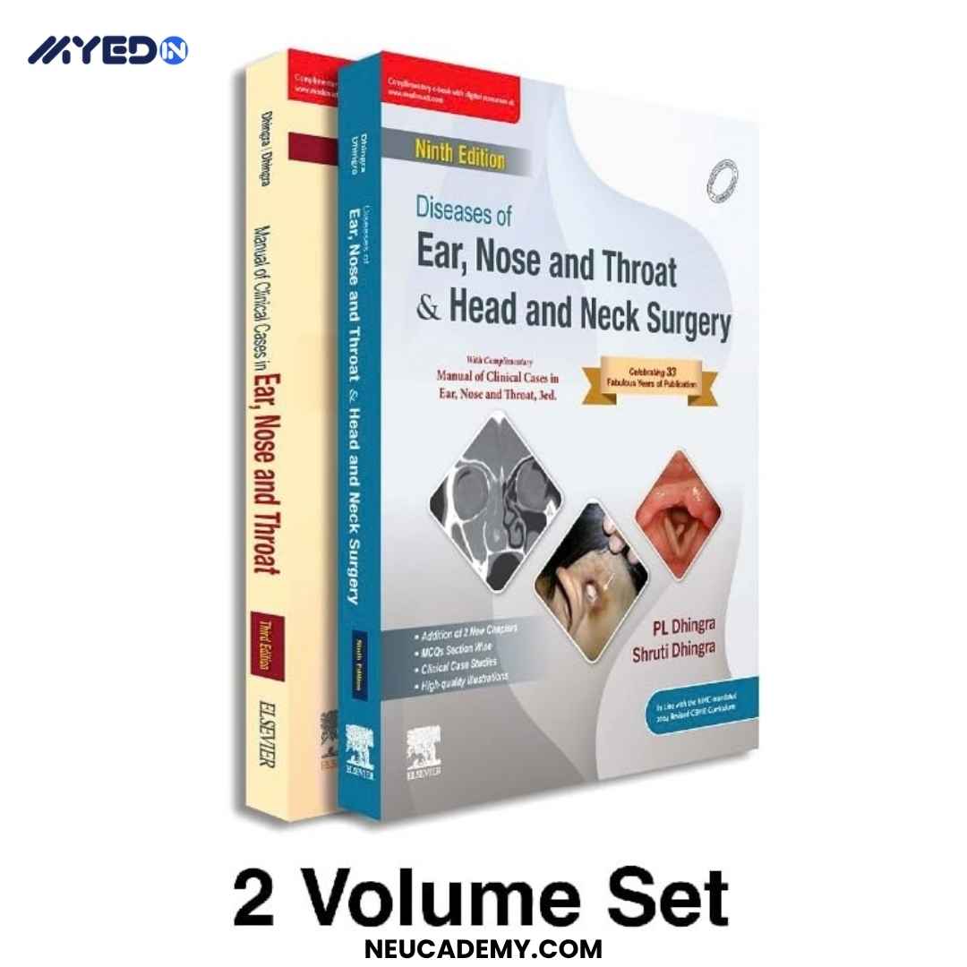 Diseases of Ear, Nose & Throat and Head & Neck Surgery Latest 9th Edition