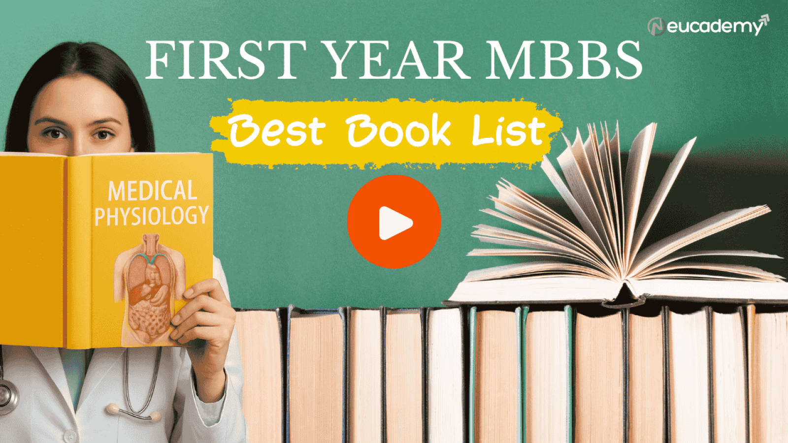 First year MBBS Books